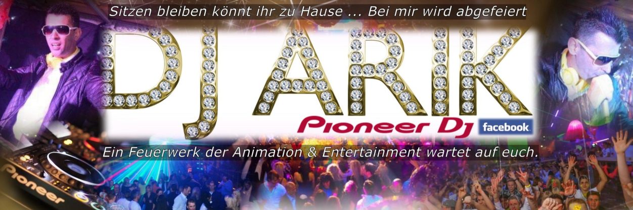 DJ in Ostfriesland gesucht? DJ ARIK ist dein Hochzeits-, Event-, und Club-DJ für Emden, Aurich, Leer und ganz Ostfriesland - jetzt buchen !